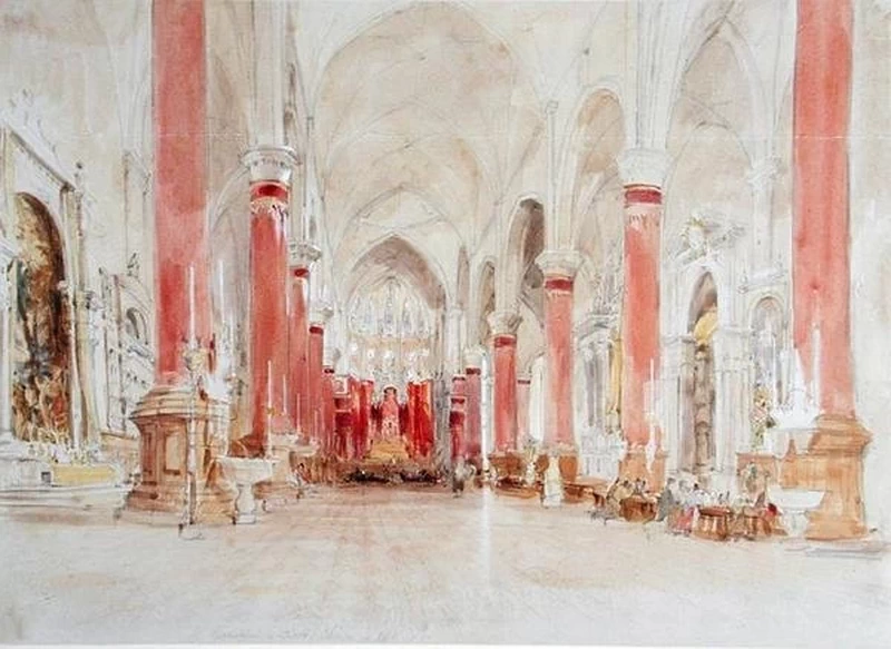 Interno della Chiesa di San Giovanni e Paolo, Venezia